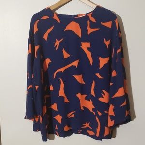 H&M Trend vintage print blouse